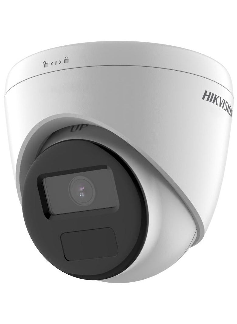 HIKVISION - 2MP Fixed Turret Network Camera, 1/2.9" Progressive Scan CMOS, 1920x1080 Resolution, IR Night Vision (Up to 20m), IP67 Weatherproof, PoE, Digital WDR, H.265+/H.265 Video Compression, Fixed 2.8mm/4mm Lens, Motion Detection, 3D DNR, and Security Features | DS-2CD1321G0-I - Image 1
