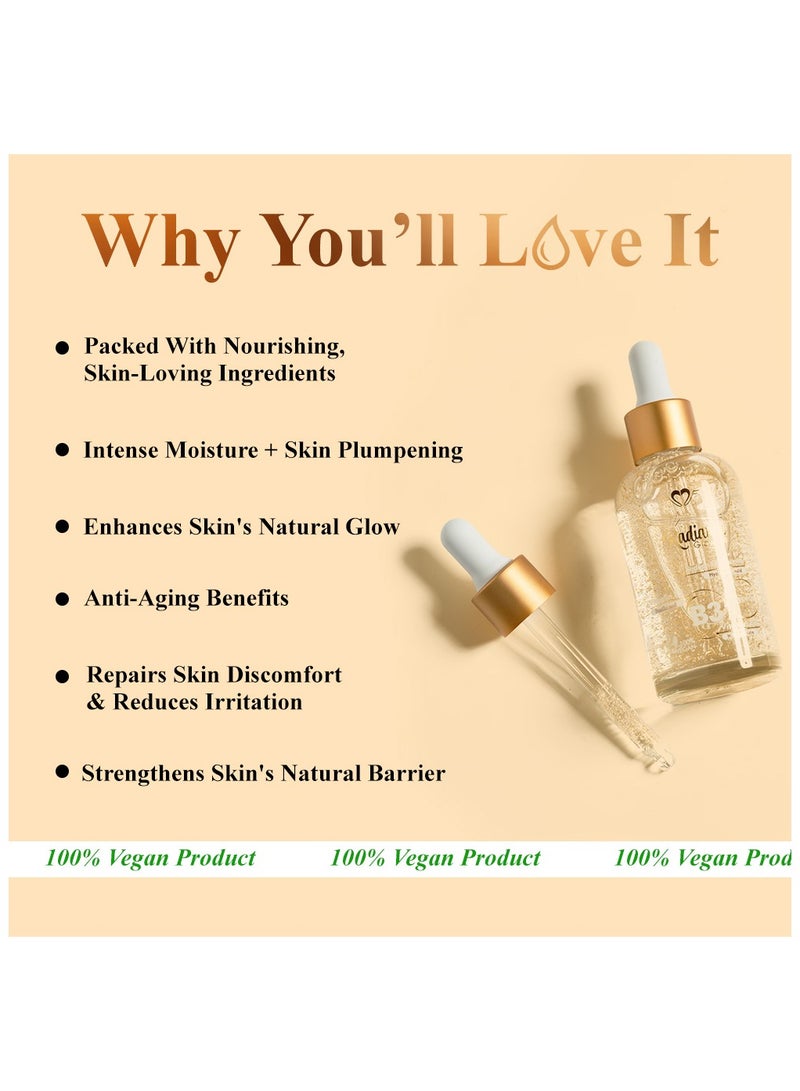 FOREVER52 Radiance Glow Oil Sodium Hyaluronate Hyaluronic Acid Gold  - Image 3