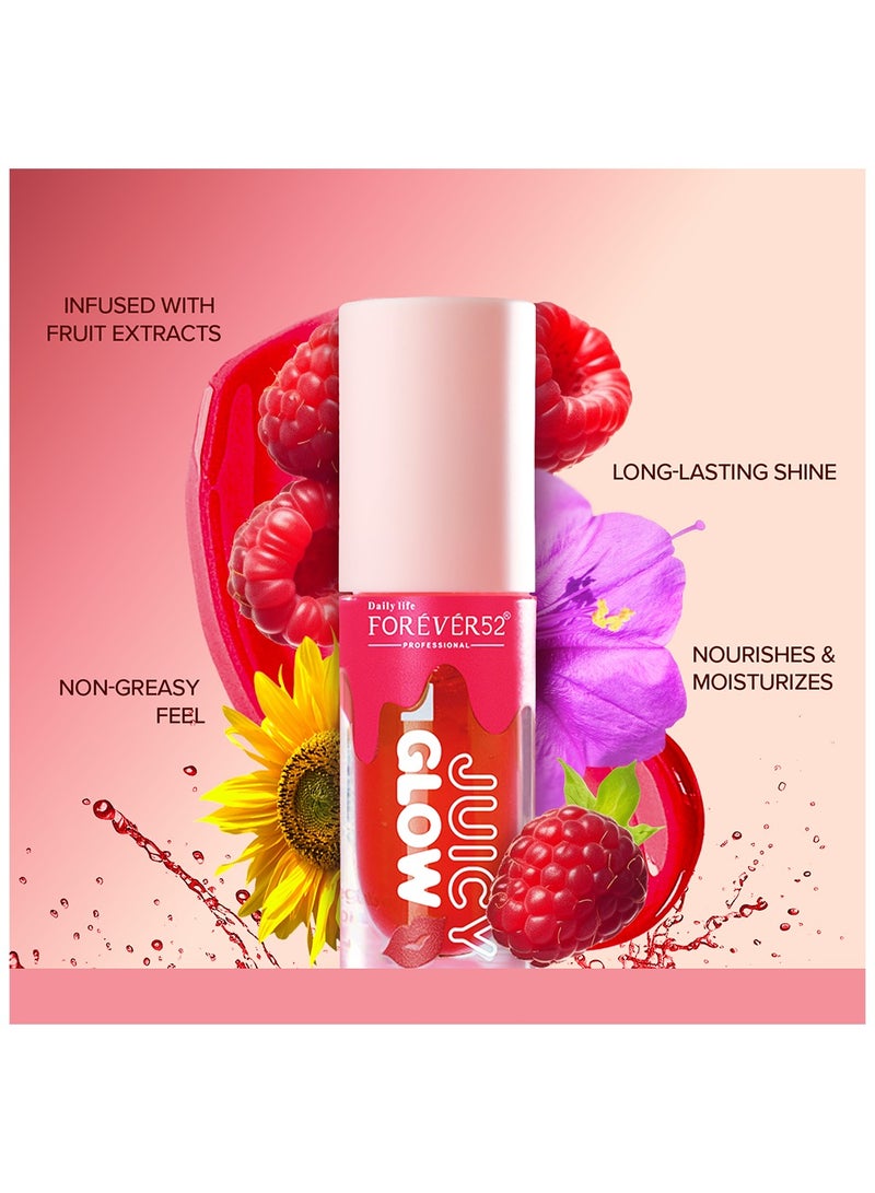 FOREVER52 - Juicy Glow Lip Oil Raspberry - Image 1