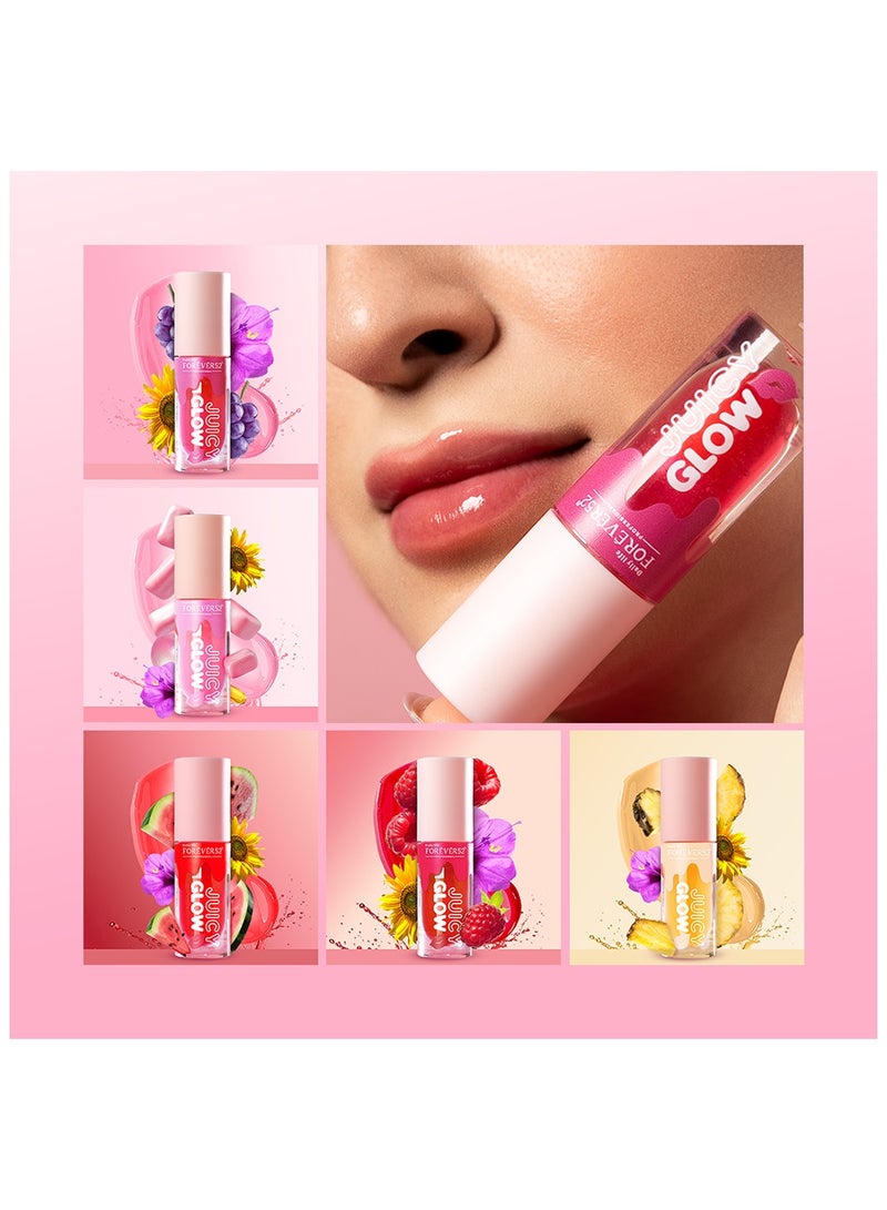 FOREVER52 - Juicy Glow Lip Oil Raspberry - Image 1