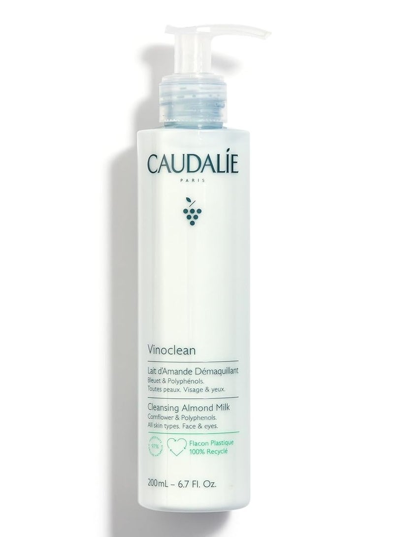CAUDALIE Caudalie Vinoclean Gentle Cleansing Almond Milk 6.7 fl ozFluid Ounce  - Image 1