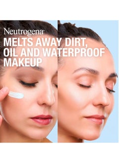 Neutrogena Neutrogena Makeup Melting Cleansing Balm, Face Cleansing Balm to Gently Melt Away Dirt, Oil, Makeup & Waterproof Mascara Leaving Skin Soft & Conditioned, Fragrance- & Paraben-Free 2.6 ozounce  - Image 3