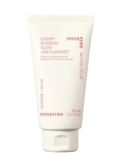 innisfree innisfree Cherry Blossom Glow Jam Cleanser, Sulfate Free, Korean Face Wash, Cleansing Foam for Glowing Glass Skin (Packaging May Vary) 150 mlml  - Image 1