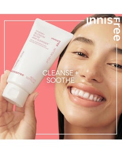 innisfree innisfree Cherry Blossom Glow Jam Cleanser, Sulfate Free, Korean Face Wash, Cleansing Foam for Glowing Glass Skin (Packaging May Vary) 150 mlml  - Image 2