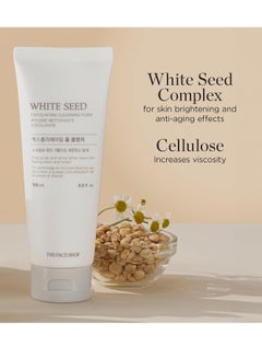 The Face Shop White Seed Exfoliating Cleansing Foam | Face Wash, Deep Clean, Complexion Brightening, Dead Skin Removal | Skin Texture & Clarity Improvement, Dullness Reducing 5.0 Fl OzFluid Ounce - pnsku/N70156517V/45/_/1740386930/d44dd6e1-8694-4886-afd5-f8033daf551b