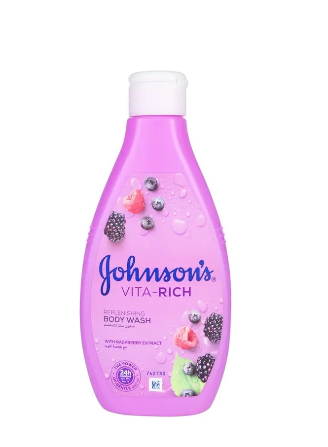 جونسون غسول الجسم من جونسون فيتا ريتش مع مستخلص التوت العليق الغني - Image 1
