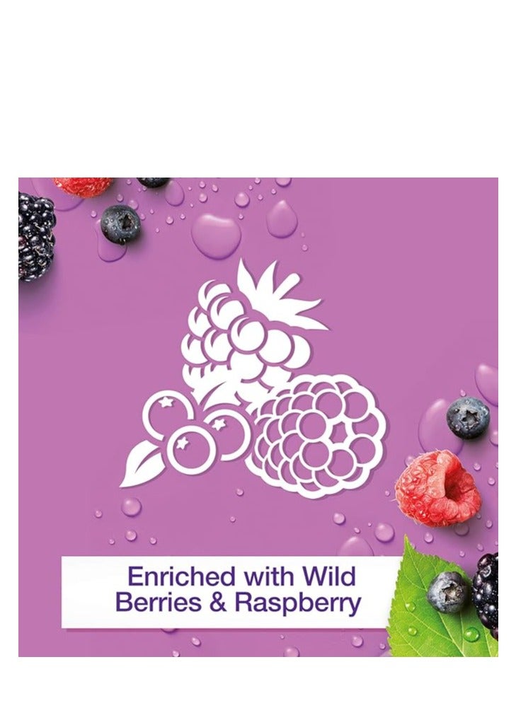 جونسون عبوة من 2 غسول جسم جونسون فيتا ريتش مع مستخلص التوت العليق الغني بالترطيب - Image 3