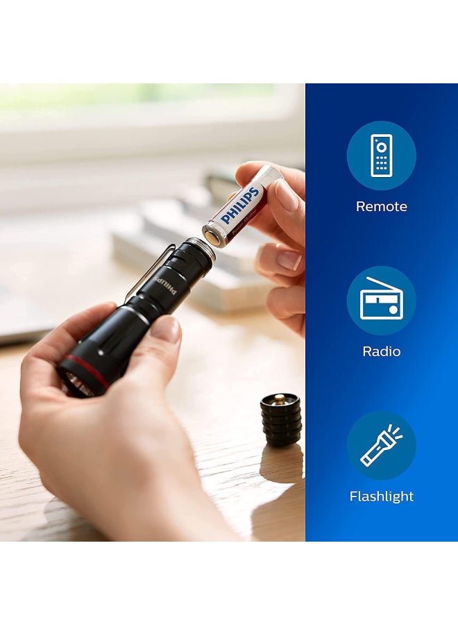 فيليبس Philips Long Life Zinc AA Battery - 2 Pack Multicolour  - Image 2