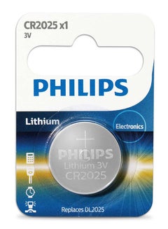 Philips Philips Lithium CR2025 Battery (1 pack) Multicolour 