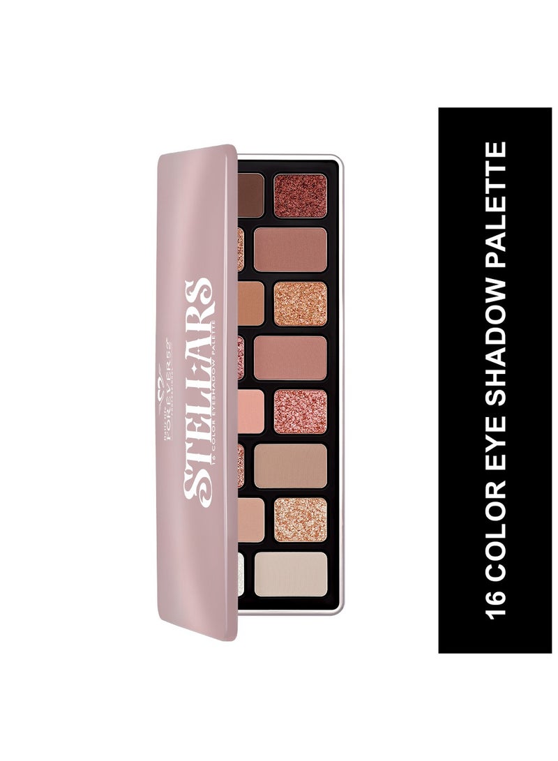 FOREVER52 Stellars 16 Color Eyeshadow Palette Multicolor - Image 1