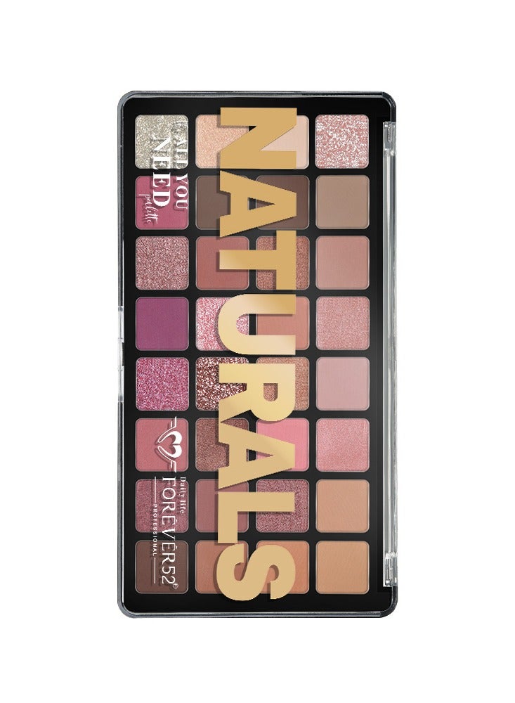 فور إيفر52 Naturals 32 Color Eyeshadow Palette Sunset Dream  - Image 5