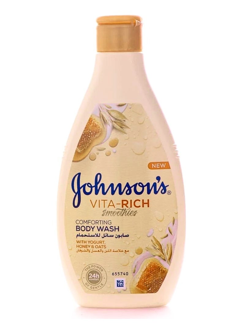 جونسون غسول الجسم من جونسون فيتا ريتش زبادي بالعسل والشوفان - Image 2