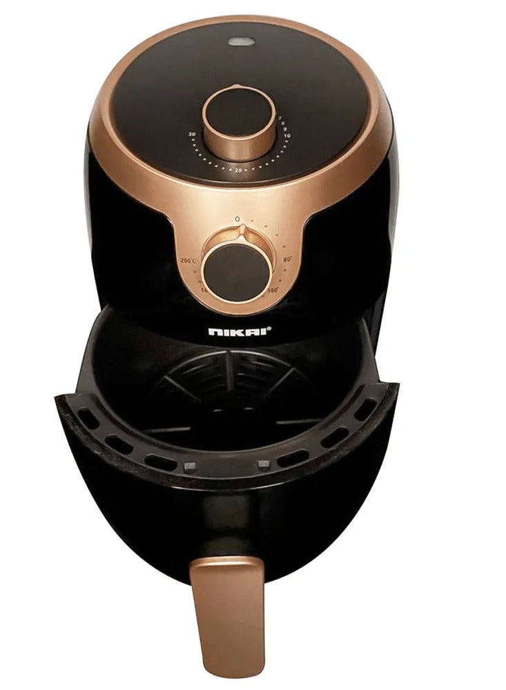 NIKAI - Nikai Air Fryer NAF209A 1.8 L 1000 W NAF209A black - Image 1