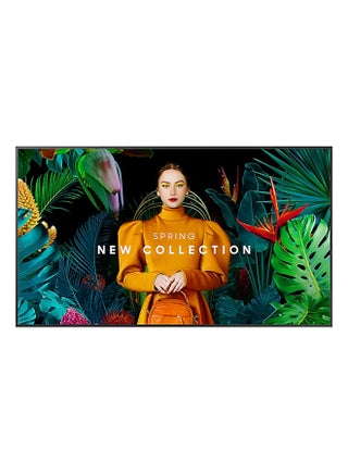 65" High Brightness UHD Signage (QHC Series) – 4K VA Panel, 700 nits Brightness, 178° Wide Viewing Angle, 8ms Response Time, 72% NTSC Color Gamut, HDMI 2.0, DisplayPort 1.2, 2x USB, Wi-Fi & Bluetooth Connectivity, Tizen 7.0 Operating System, 16GB Storage, 24/7 Operation, VESA 400x300 Mounting, Non-Glossy Finish | LH65QHCEBGCXUE Black - pnsku/N70156644V/45/_/1740986315/11535895-07d0-4f2a-89c7-0bcd4bab9aaa