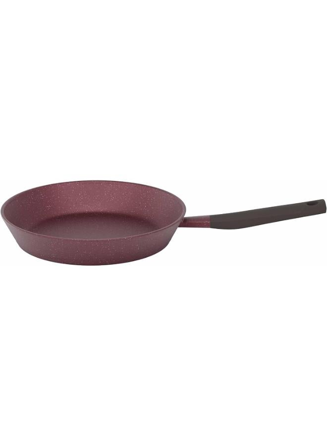 PYREX Artisan Granit Fry Pan 26 cm-Burgandy Burgandy 26cm  - Image 1