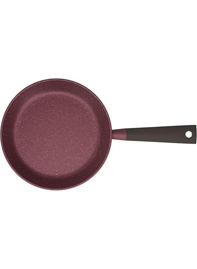 PYREX Artisan Granit Fry Pan 26 cm-Burgandy Burgandy 26cm  - Image 2