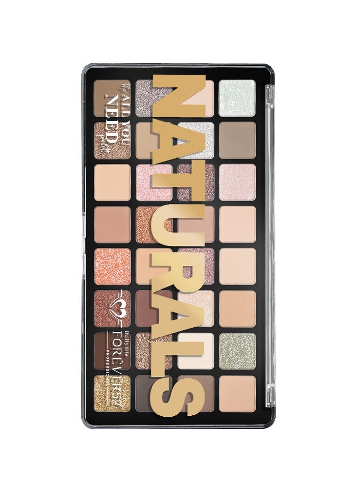 فور إيفر52 Naturals 32 Color Eyeshadow Palette Subtle Summer - Image 5