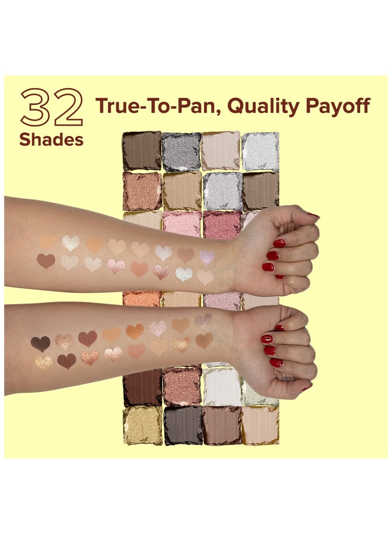 فور إيفر52 Naturals 32 Color Eyeshadow Palette Subtle Summer - Image 2