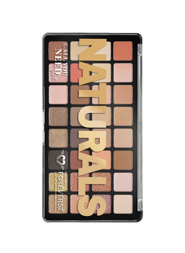 فور إيفر52 Naturals 32 Color Eyeshadow Palette Radiant Prism - Image 5
