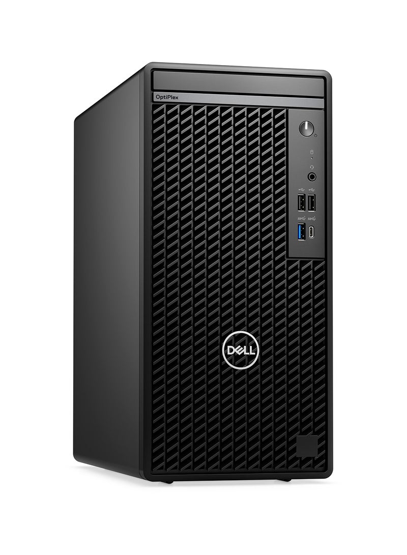 ديل OptiPlex 7020 Mini Tower PC - Intel Core i5-12500, 8GB DDR5, 512GB SSD, Intel UHD Graphics 770, Slim DVD±RW, Free DOS, 180W Black  - Image 1
