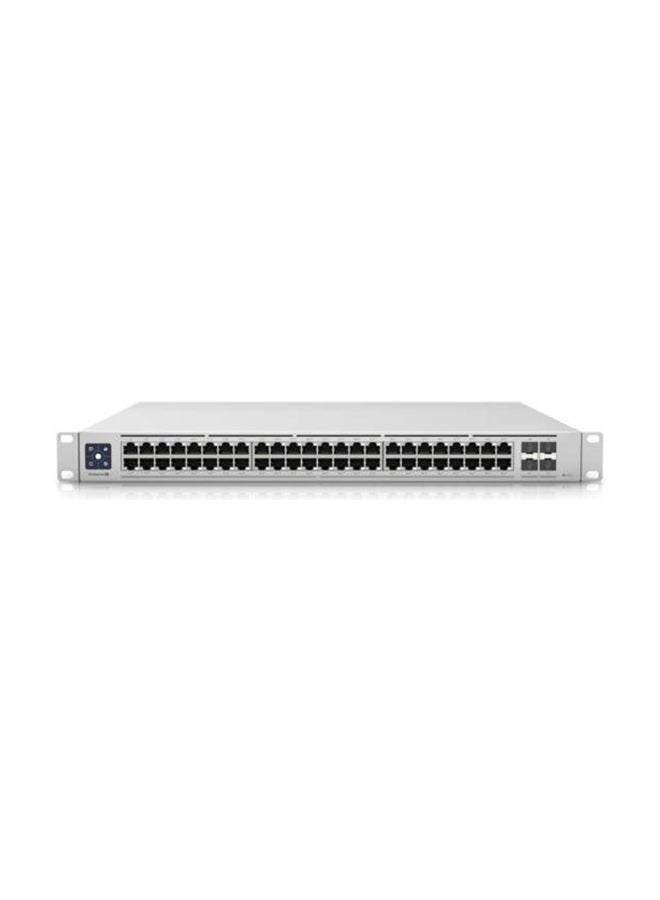 48-Pt Managed Switch Enterprise, 2.5Gb PoE+ Ports, 320Gb/s Switching, 4x 10Gb SFP+, 720W Budget, Layer 3 Features | USW-Enterprise-48-PoE White - pnsku/N70156664V/45/_/1740475794/0821e69e-d082-48bd-9ea4-cae388ccc087