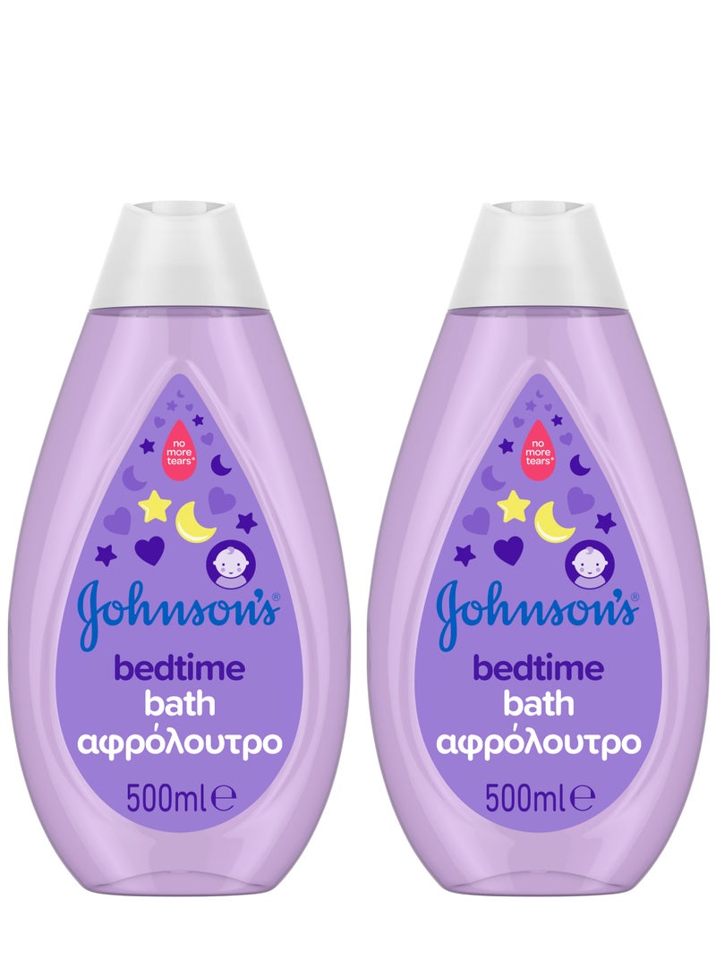 جونسون Pack of 2 JOHNSON'S Baby Bedtime Shower Gel 500ml  - Image 1
