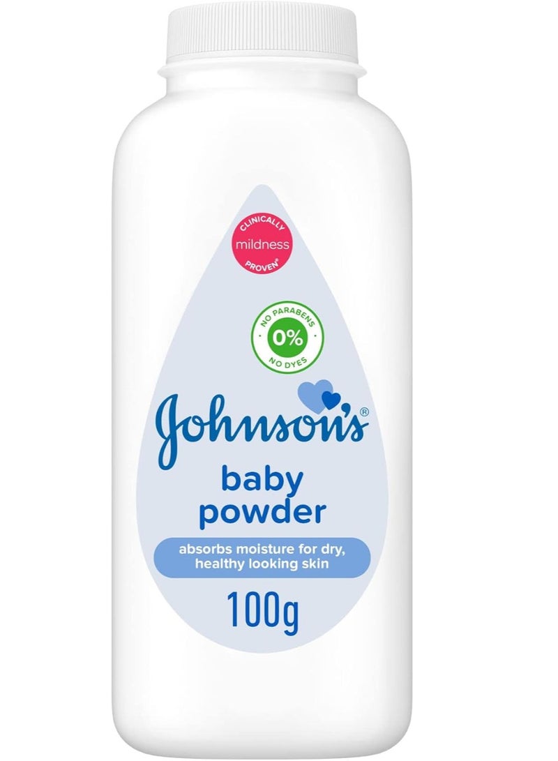 جونسون عبوة من 2 بودرة جونسون للأطفال 100 جرام - Image 2