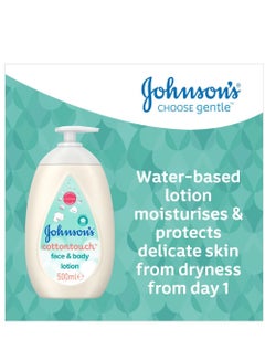 Johnson's Cottontouch Newborn Baby Face and Body Lotion 500ml - pnsku/N70156673V/45/_/1740397716/ff32d9b9-267b-4e24-a74e-9076b4c1785a