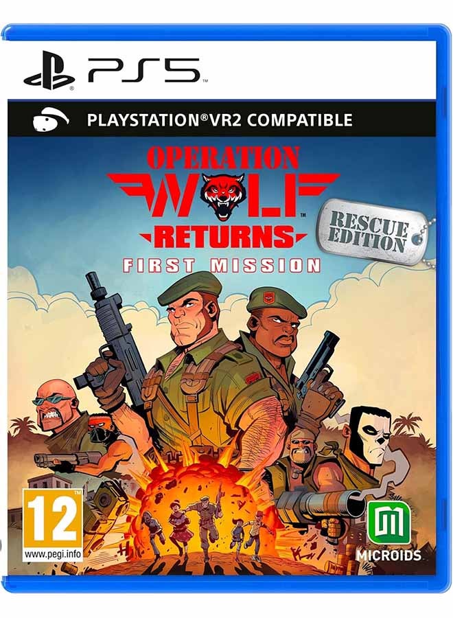 MICROIDS Operation Wolf Returns – First Mission - PlayStation 5 (PS5) - Image 1