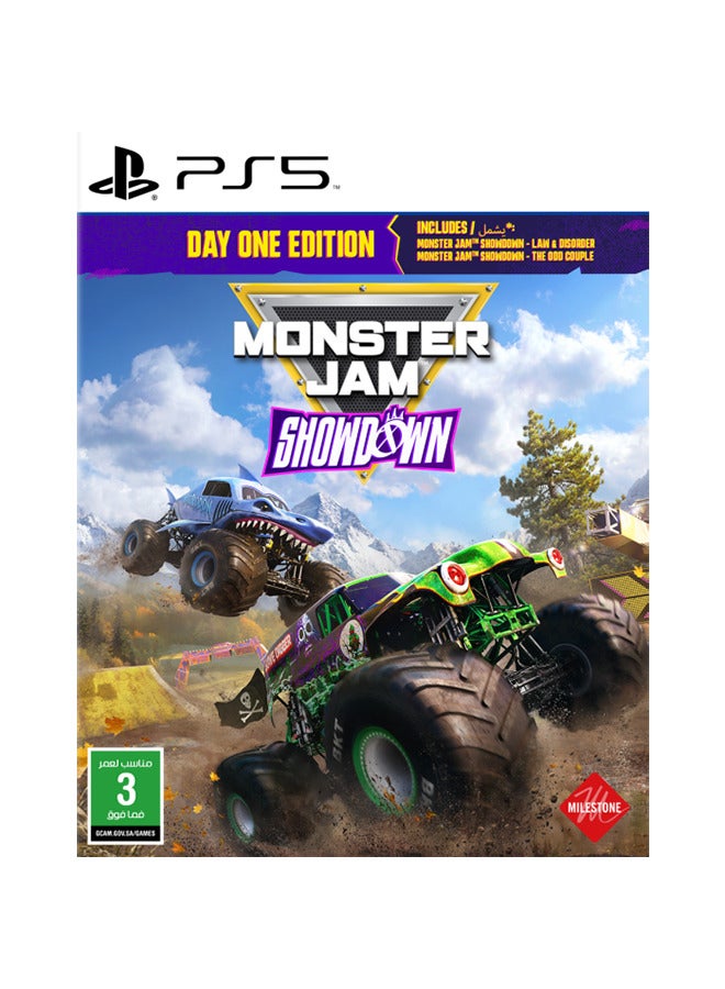Milestone Monster Jam Showdown Day one Edition - PlayStation 5 (PS5)  - Image 1