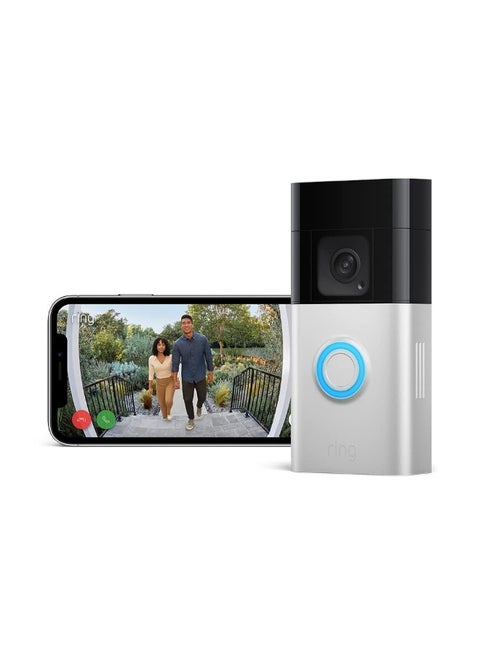 Battery Video Doorbell Plus Wireless Video Doorbell Camera With 1536P Hd Video Head-To-Toe View Colour Night Vision Wifi