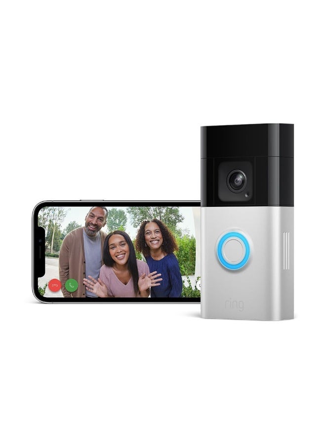 Ring Battery Video Doorbell Pro Wireless Video Doorbell Security Camera With Head-To-Toe View  3D Motion Detection  Colour Night Vision Wifi  - Image 1
