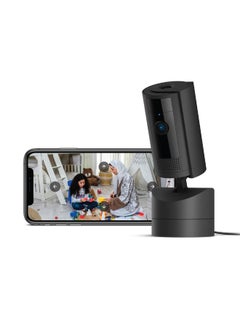 Ring Pan-Tilt Indoor Camera Plug-In Pet Security Camera 360  Pan & 169  Tilt Coverage  Manual Privacy Cover  Hd Video  Two-Way Talk  Wi-Fi  - Image 1