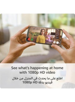 Ring Indoor Camera  2Nd Gen Plug-In Indoor Security Camera   1080P Hd Video Privacy Cover  Wifi  - Image 4