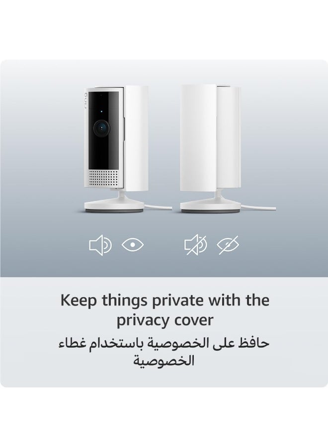 Ring Indoor Camera  2Nd Gen Plug-In Indoor Security Camera 1080P Hd Video Privacy Cover Wifi  - Image 3