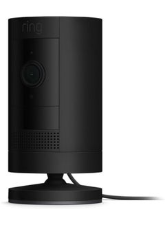 Ring Outdoor Camera Plug-In (Stick Up Cam) Black  - Image 1
