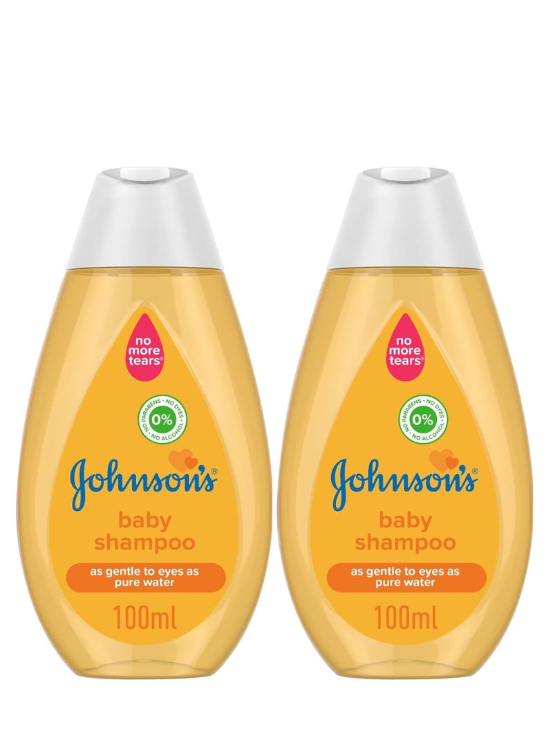 جونسون عبوة من 2 شامبو جونسون للأطفال 100 مل - Image 1