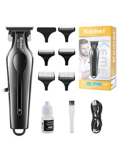 Kemei Professional Hair Trimmers for Men, Cordless Rechargeable , LED Display for Men KM- 2210  - Image 1