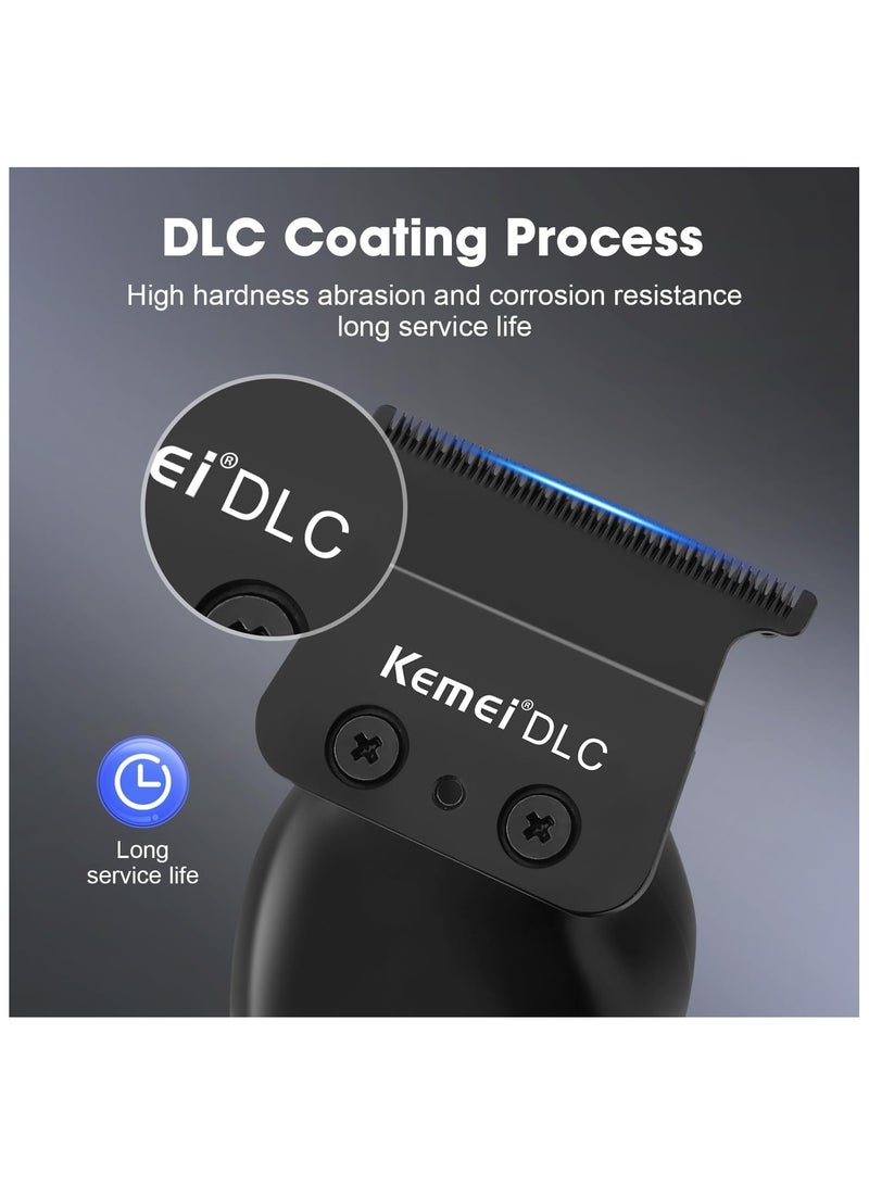 Kemei Professional Hair Trimmers for Men, Cordless Rechargeable , LED Display for Men KM- 2210 - Image 2