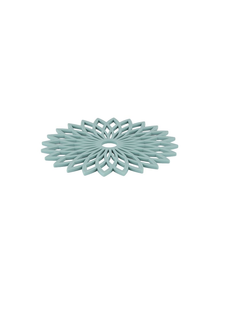 رويال فورد Royalford Silicone Mat- RF12268/ Multipurpose, Heat Resistant Place Mats for Pots, Pans, etc./ Size 20 cm, 5 mm Thickness, for Home, Restaurants Use/ Perfect for Decoration, Water Marks Multicolor  - Image 2