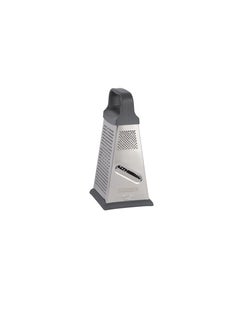 رويال فورد Royalford Stainless Steel 4-Sided Grater- RF12347/ with TPR Base and ABS handle, Light-Weight and Compact Design Silver  - Image 5