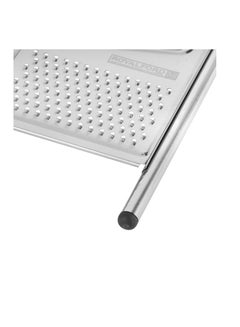 رويال فورد Royalford Stainless Steel 3-in-1 Flat Grater- RF12351/ with PP Base, Light-Weight and Compact Design/ Multiple Grating Style Silver  - Image 4