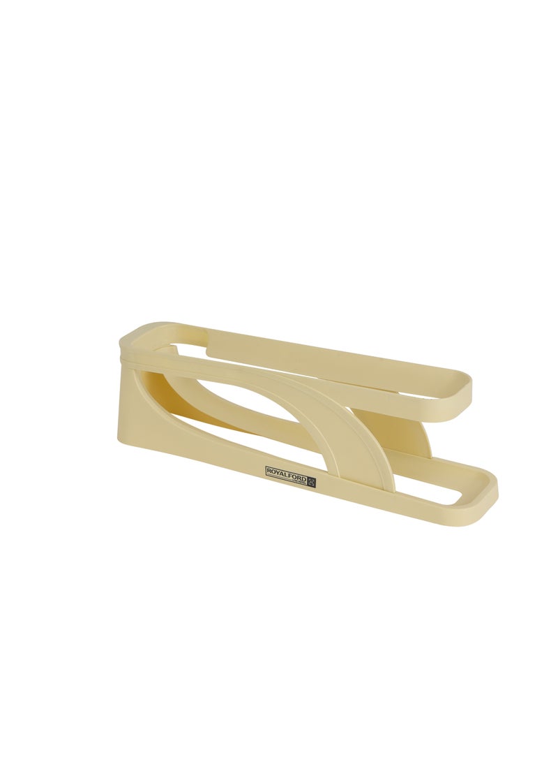 رويال فورد رف تخزين البيض الأوتوماتيكي ذو الطبقتين من رويال فورد - RF12572 / يحمل 15 بيضة، منظم لجميع الأحجام القياسية / مناسب للتخزين في معظم أبواب الثلاجات أو على الرفوف - Image 1