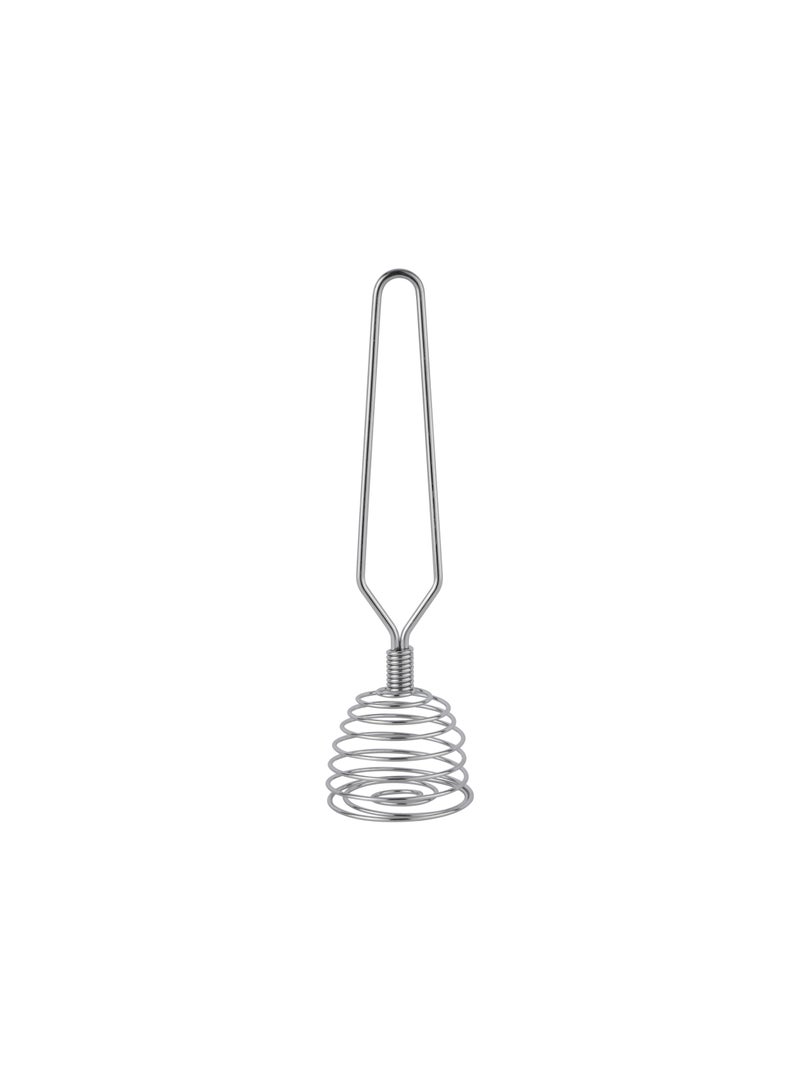 Royalford Royalford 8" Stainless Steel Whisk- RF12461/ Spring Coil, Comfortable Handle, Classic Design and Ergonomic Grip / Heavy-Duty Manual Use, Used for Eggs, Sauces, Cream, Yogurt Silver  - Image 1