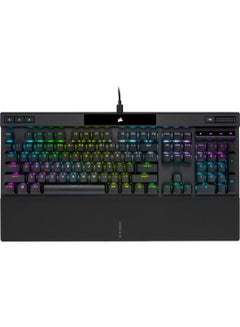 CORSAIR CORSAIR K70 RGB PRO Optical-Mechanical Gaming Keyboard, Backlit RGB LED, CORSAIR OPX, Black, Black PBT Keycaps, (CH-910941A-NA) 