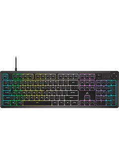 CORSAIR CORSAIR K55 CORE RGB Gaming Keyboard, Backlit Zoned RGB LED, Rubberdome, (CH-9226C65-NA) 