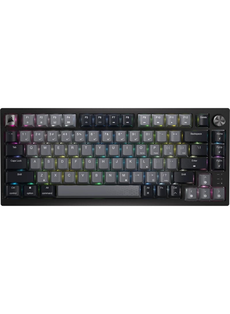 CORSAIR - CORSAIR K65 Plus Wireless Mechanical Keyboard, Backlit RGB LED, Corsair MLX Red (CH-91D9401L-NA) - Image 1