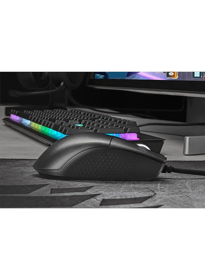 CORSAIR Katar Pro Xt Gaming Mouse Wired Black Backlit Rgb Led 18000 Dpi Optical Ch930C111Na  - Image 3