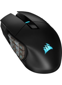 CORSAIR CORSAIR SCIMITAR ELITE WIRELESS Gaming Mouse, Wireless, Backlit RGB LED, 26000 DPI, Optical, (CH-9314311-AP) 