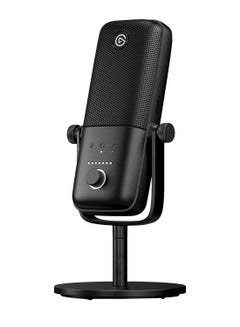 Wave:3 - Premium Studio Quality Usb Condenser Microphone For Streaming, Podcast, Gaming And Home Office, Free Mixer Software, Sound Effect Plugins, Anti-Distortion, Plug ’N Play, For Mac, Pc